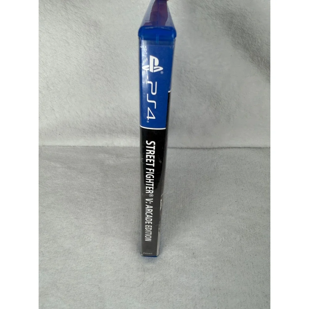Capcom Street Fighter V Arcade Edition PS4 Blue Good Fighting Game 28 Characters